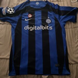 Milano Blue and Black Sports Jersey